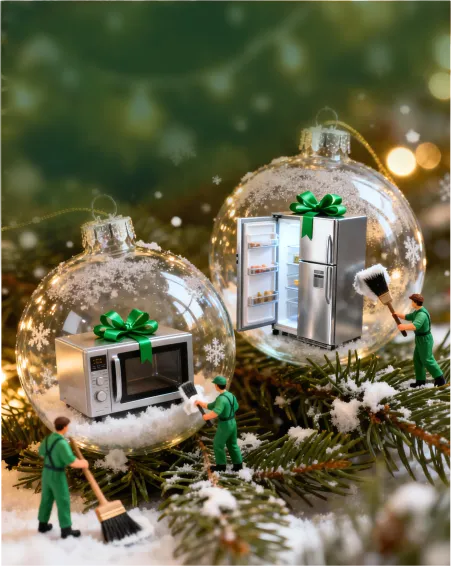 Подарок До конца января при заказе ген. уборки подарок на выбор: - Мойка холодильника - Мойка микроволновки